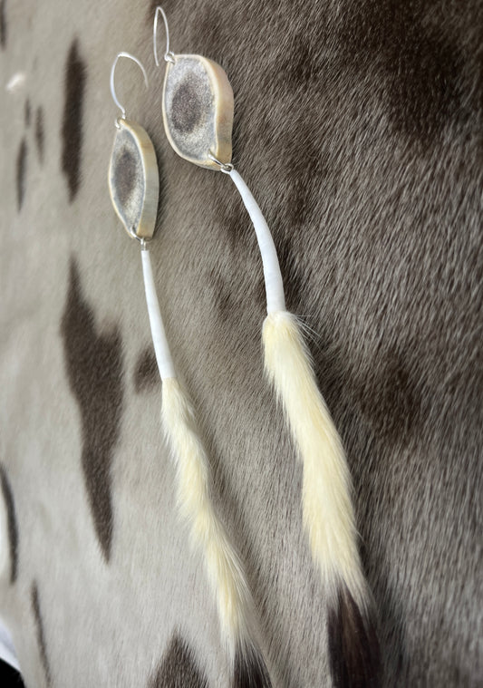 Caribou Antler & Ermine Single