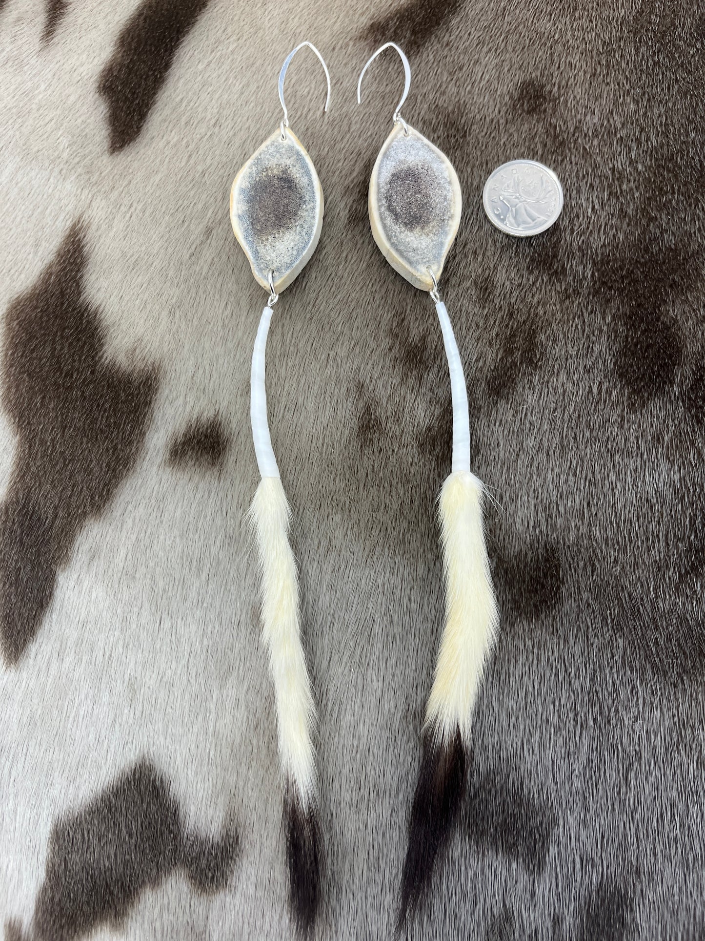 Caribou Antler & Ermine Single