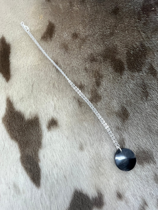 Bison Horn Pendant