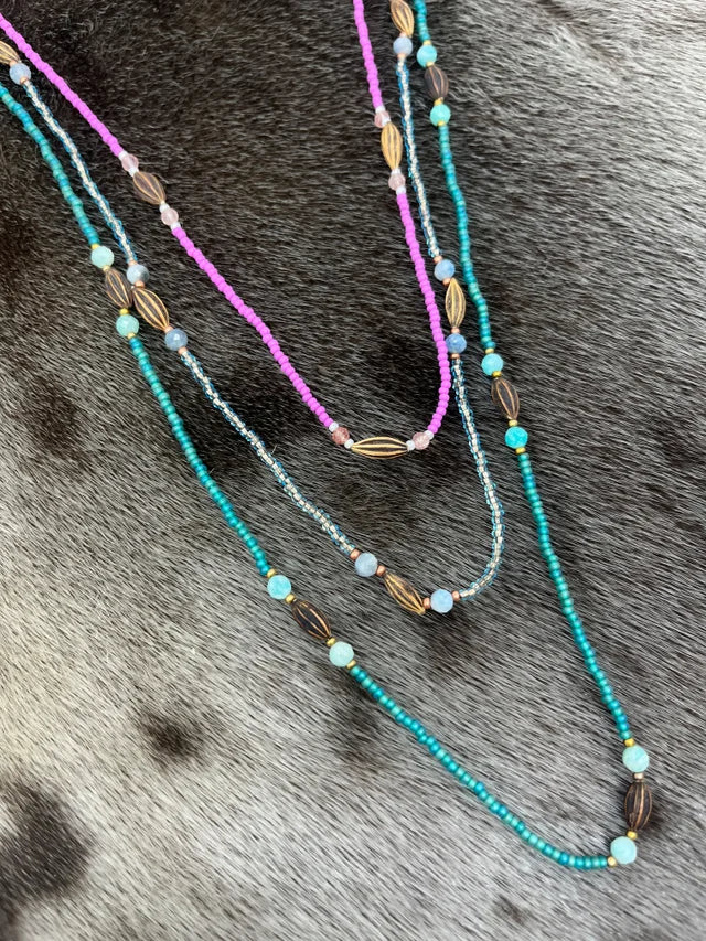 Silverberry & Green Necklace