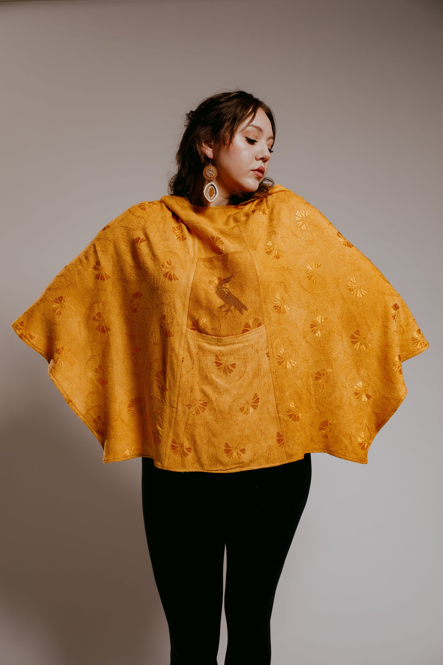 Summer Poncho Marigold