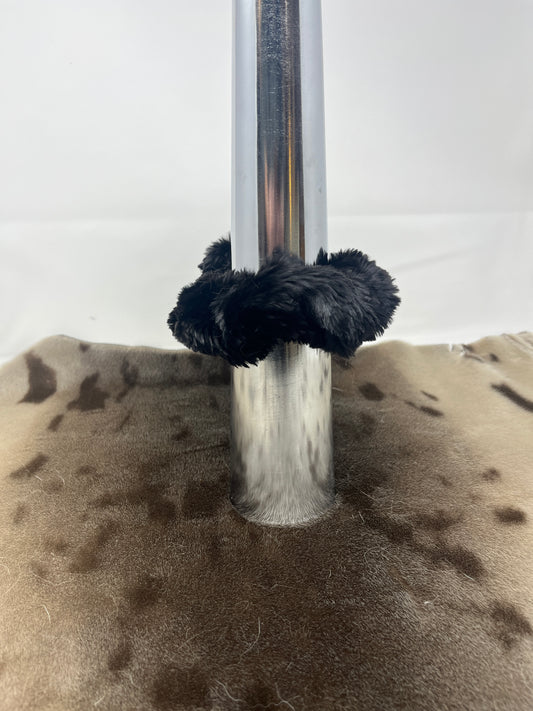 Sheared Beaver Scrunchie