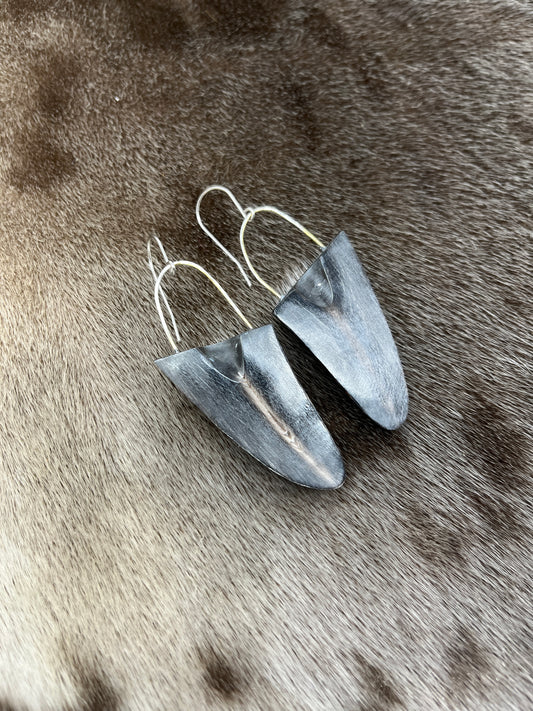 Bison Horn Earrings