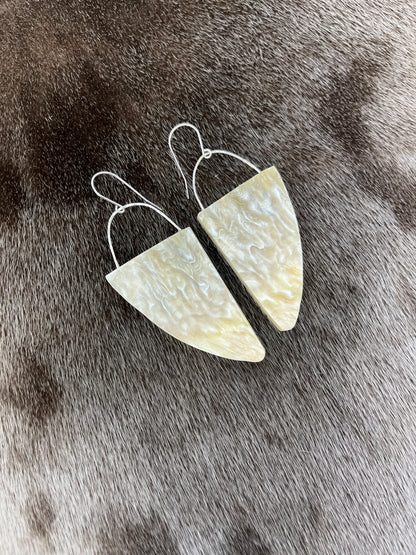 Large Muskox Boss Earrings