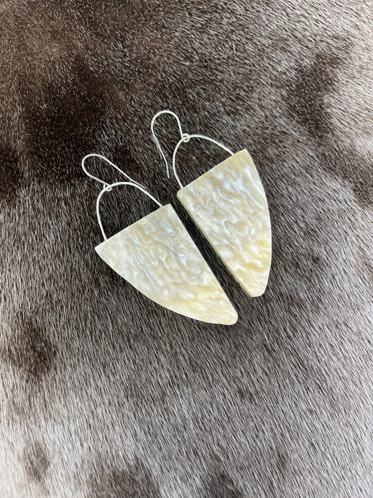 Large Muskox Boss Earrings