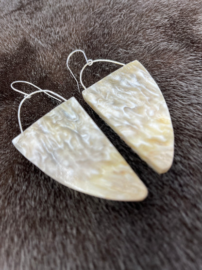 Large Muskox Boss Earrings