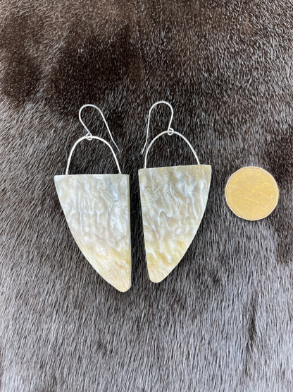 Large Muskox Boss Earrings