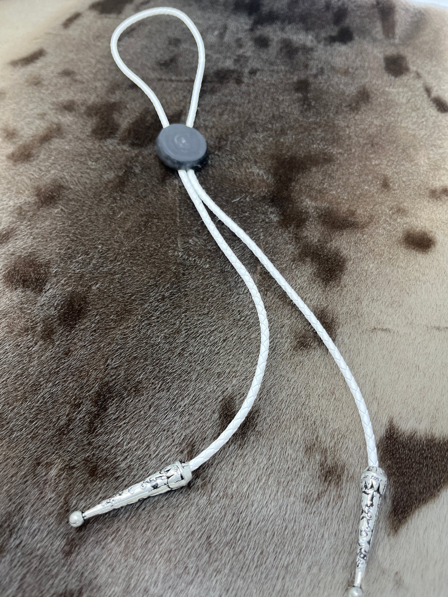 Bison & White Bolo