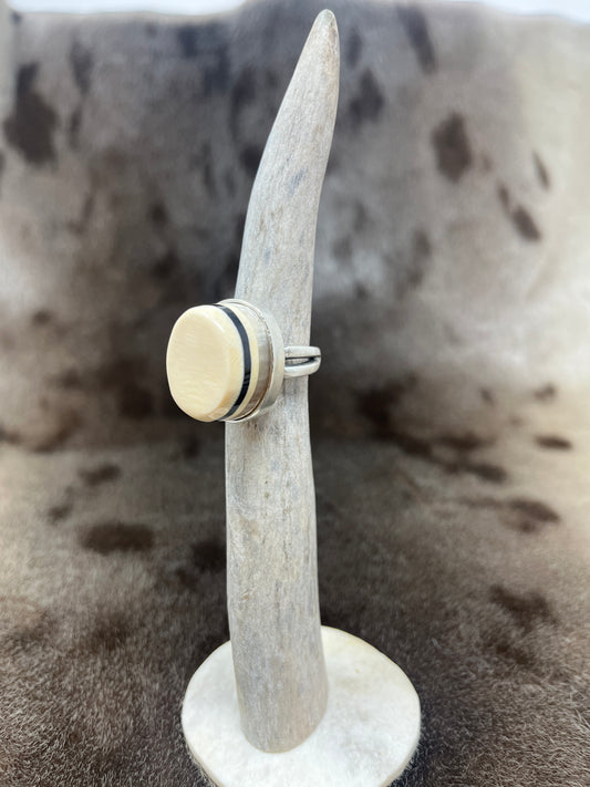 Mammoth Ivory/Bison/Muskox Ring