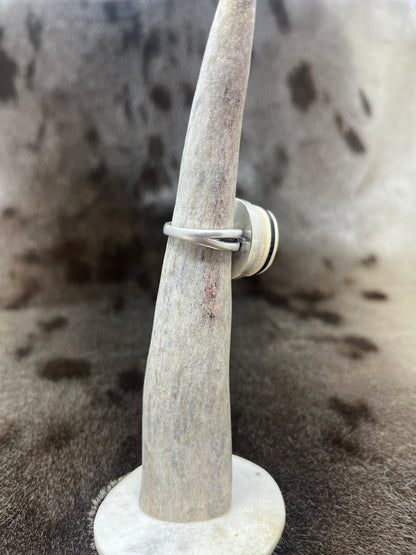 Mammoth Ivory/Bison/Muskox Ring