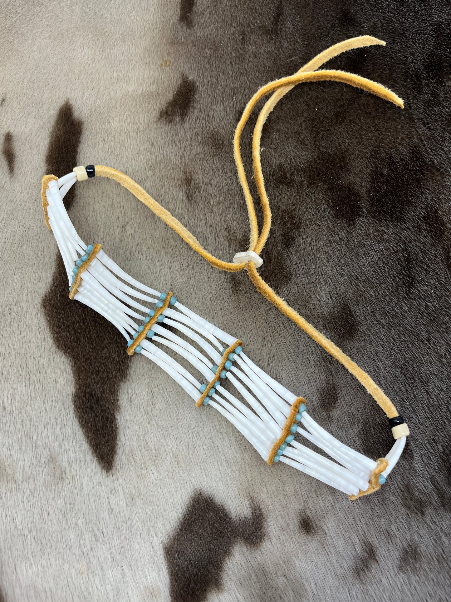 Dentillium Choker Blue