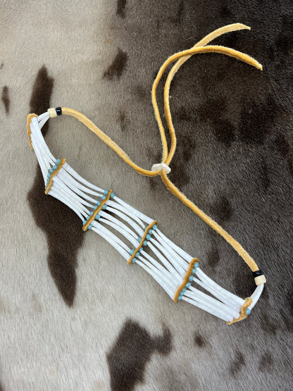 Dentillium Choker Blue