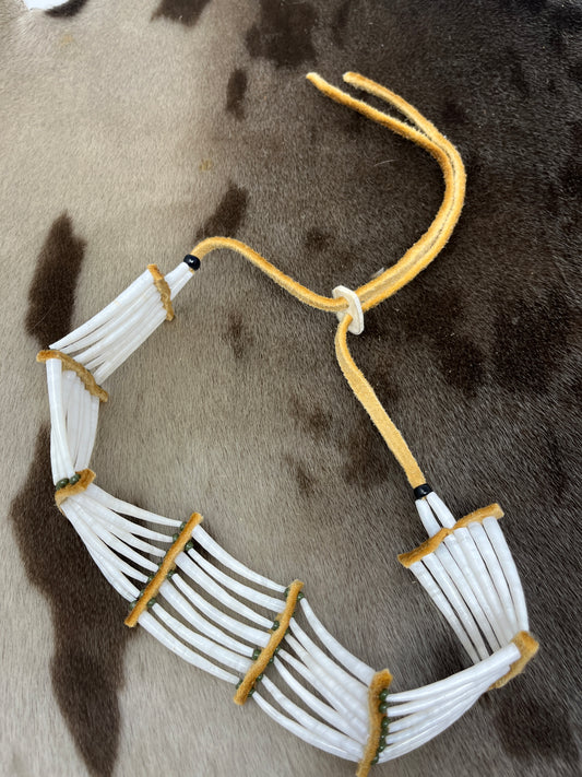 Dentillium Choker Green