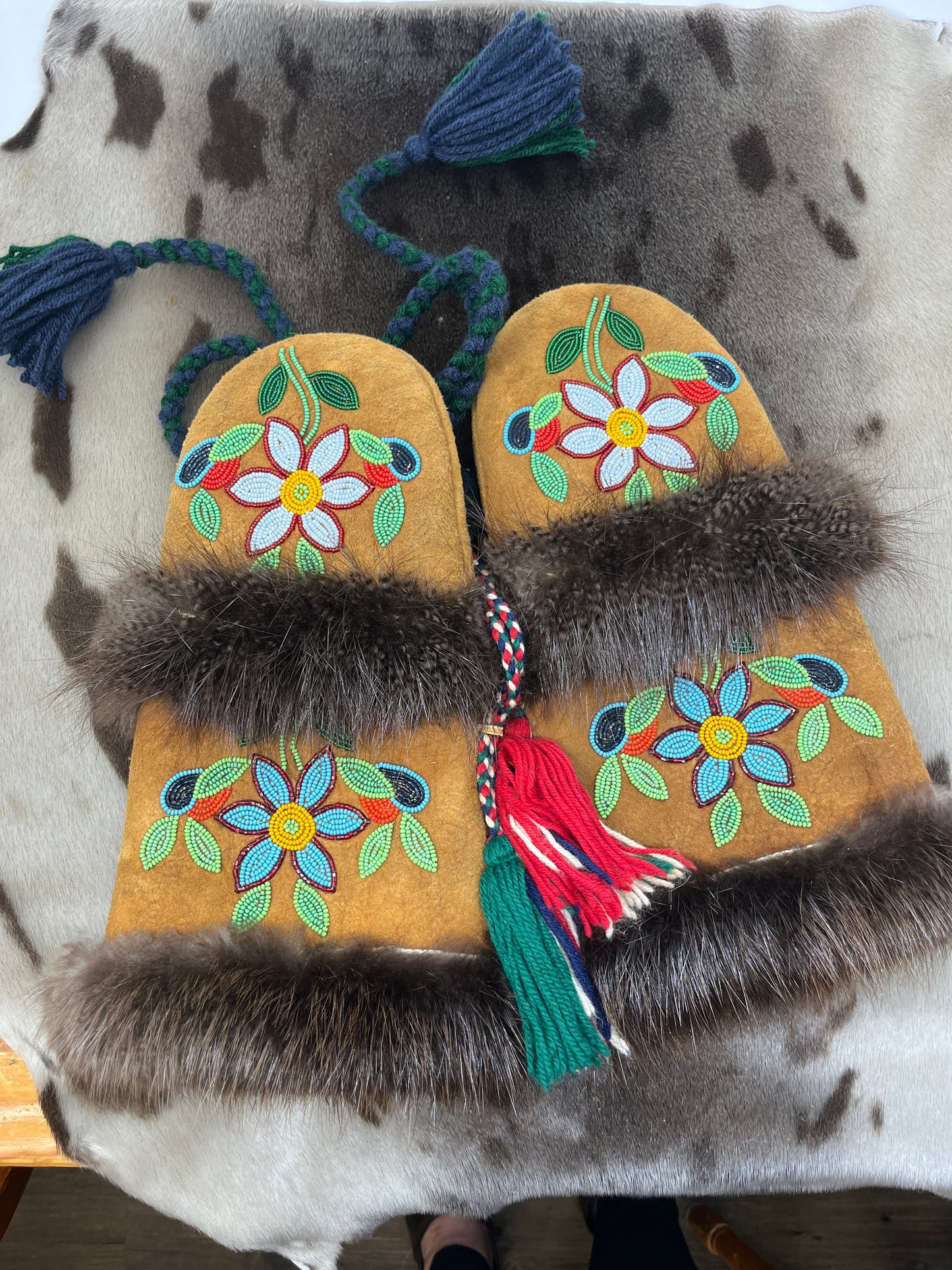 Moosehide Mittens