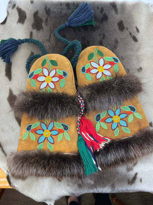 Moosehide Mittens