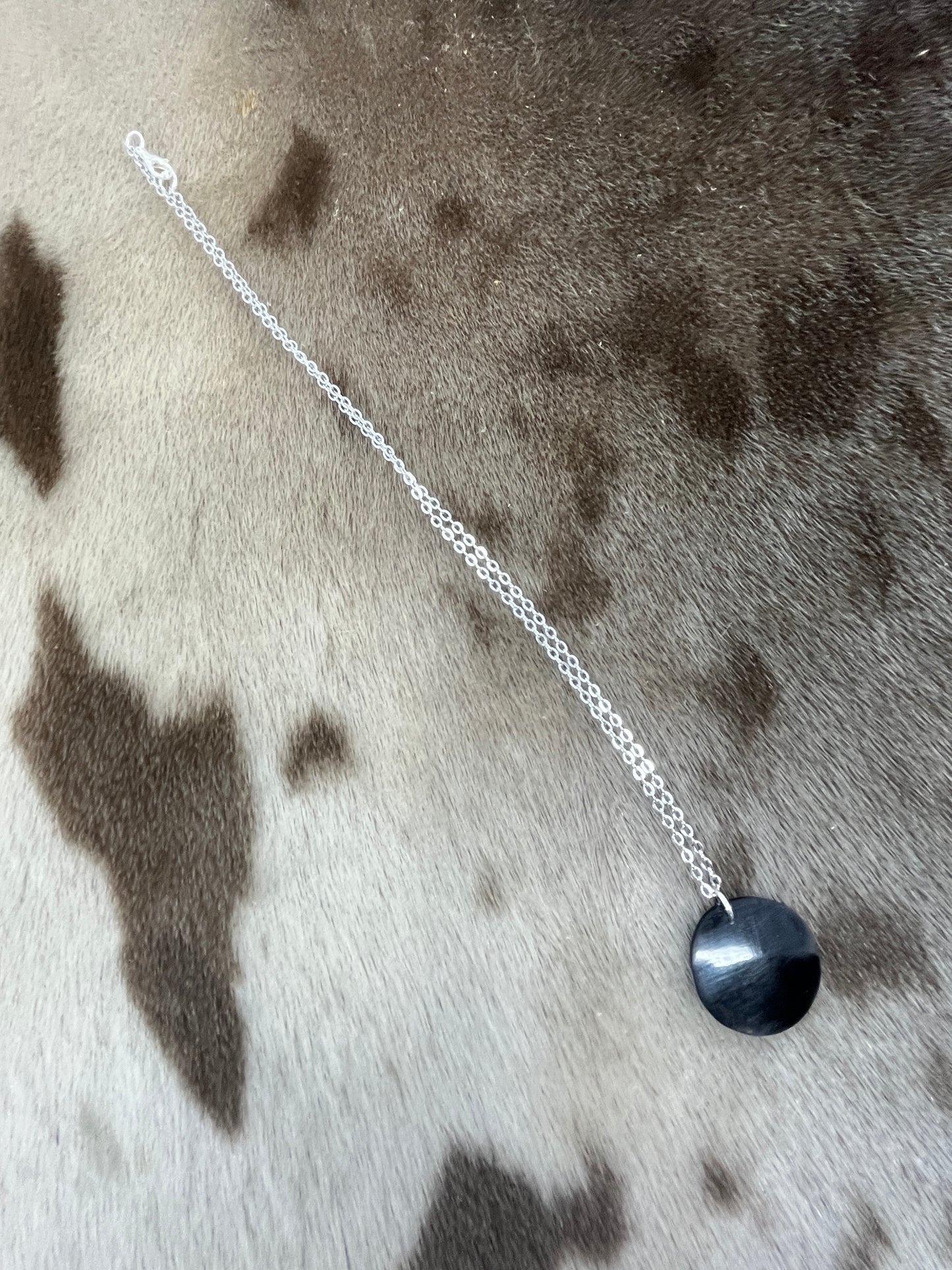 Bison Horn Pendant