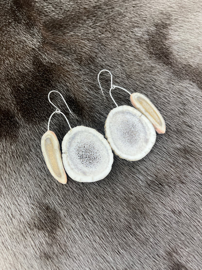Antler Double Dangles Round