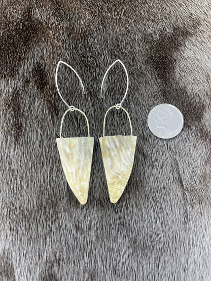 Muskox Horn Earrings