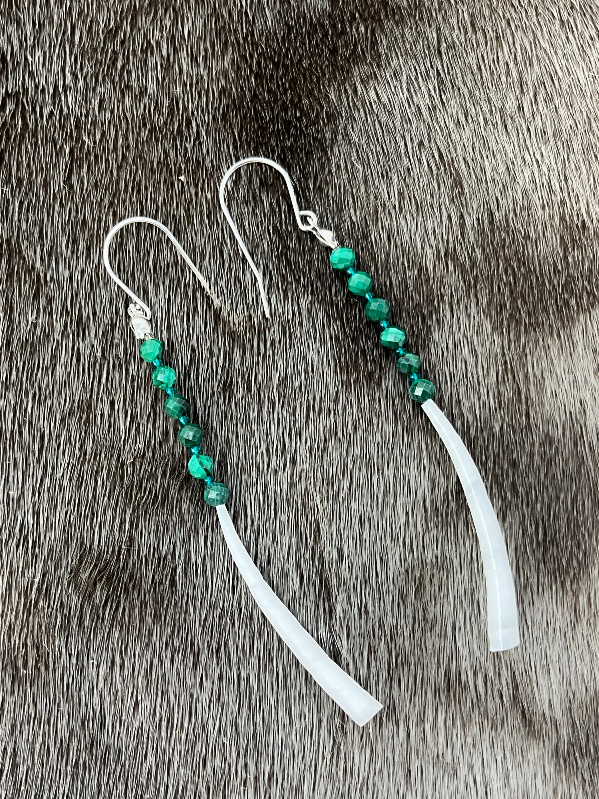 Dentillium Dangle Malachite