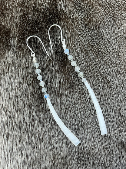Dentillium Dangle Labradorite