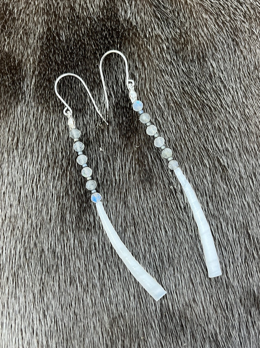 Dentillium Dangle Labradorite