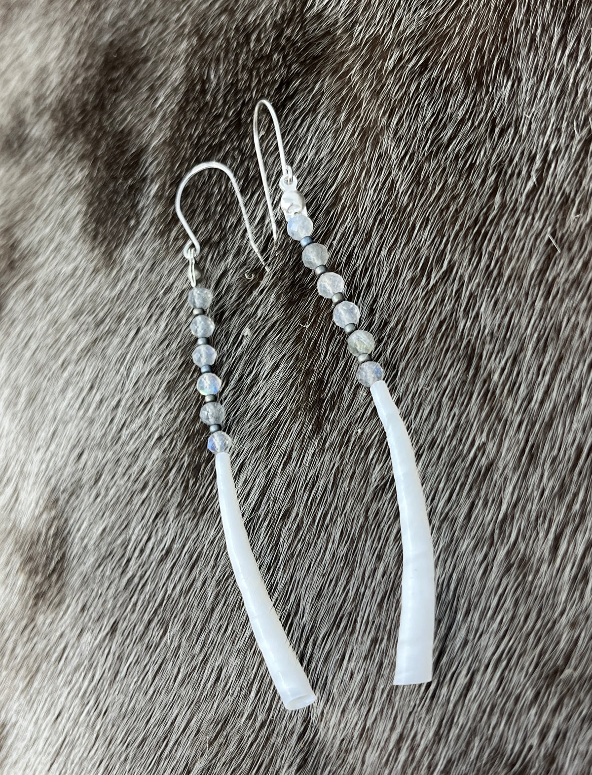 Dentillium Dangle Labradorite