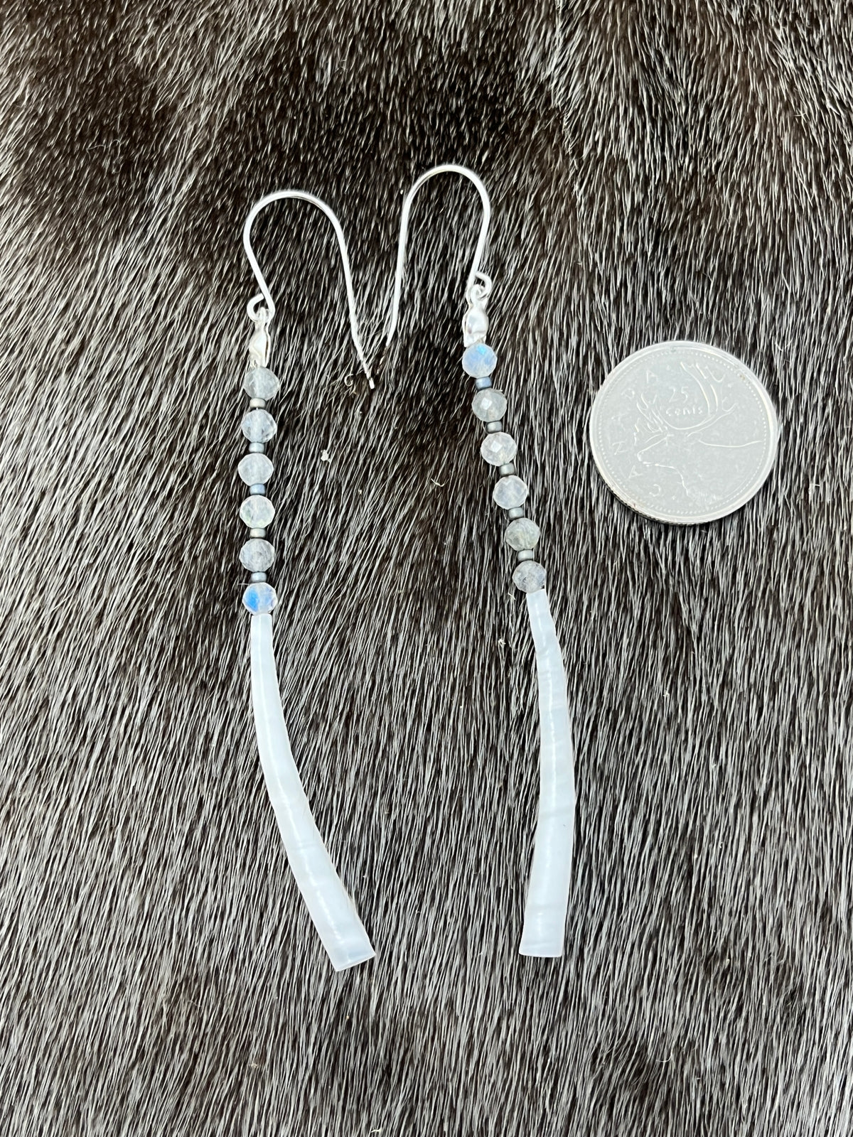 Dentillium Dangle Labradorite