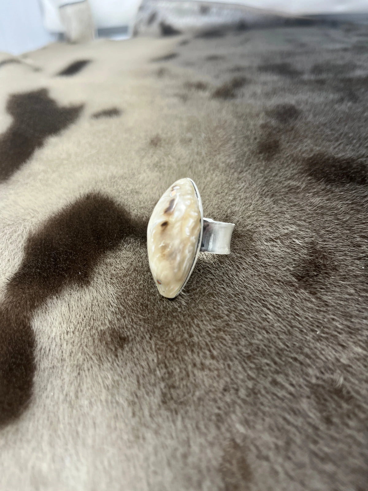 Muskox & Sterling Ring